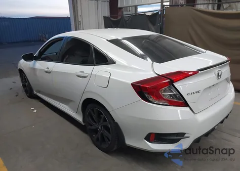 2019 Honda Civic Sport from USA, damaged, VIN 2HGFC2F88KH504354
